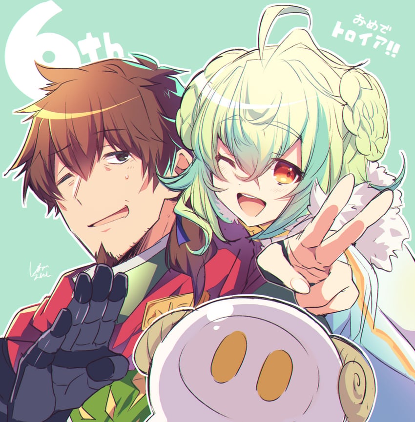hector, paris, and apollo (fate and 1 more) drawn by se_eternite