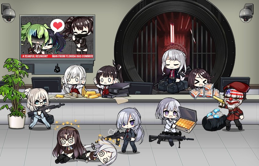 ak-12, an-94, commander, rpk-16, ak-15, and 13 more (girls' frontline and 1 more) drawn by the_mad_mimic