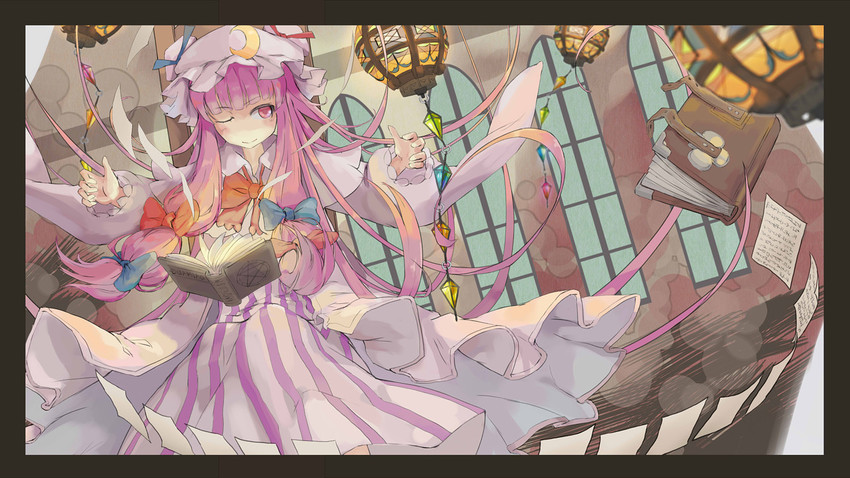 patchouli knowledge (touhou) drawn by wu_ba_pin