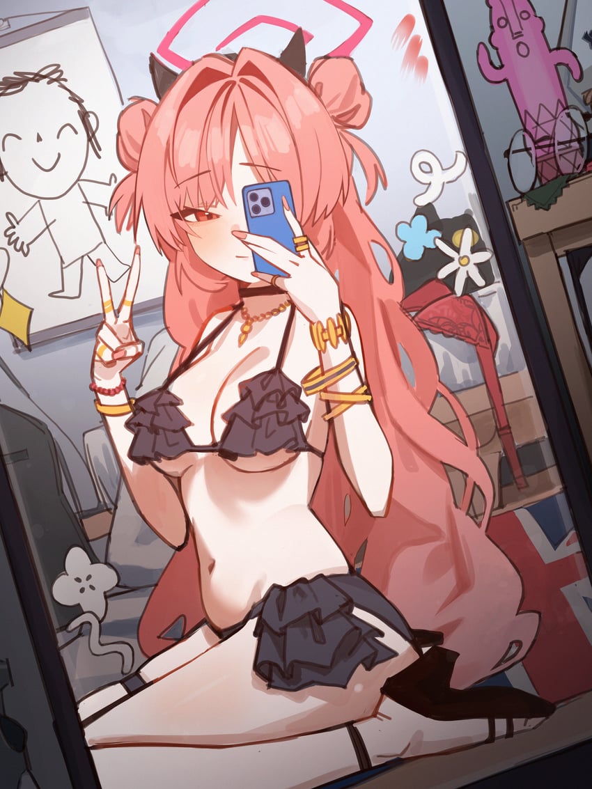 sensei, doodle sensei, and kirara (blue archive) drawn by holypotato0