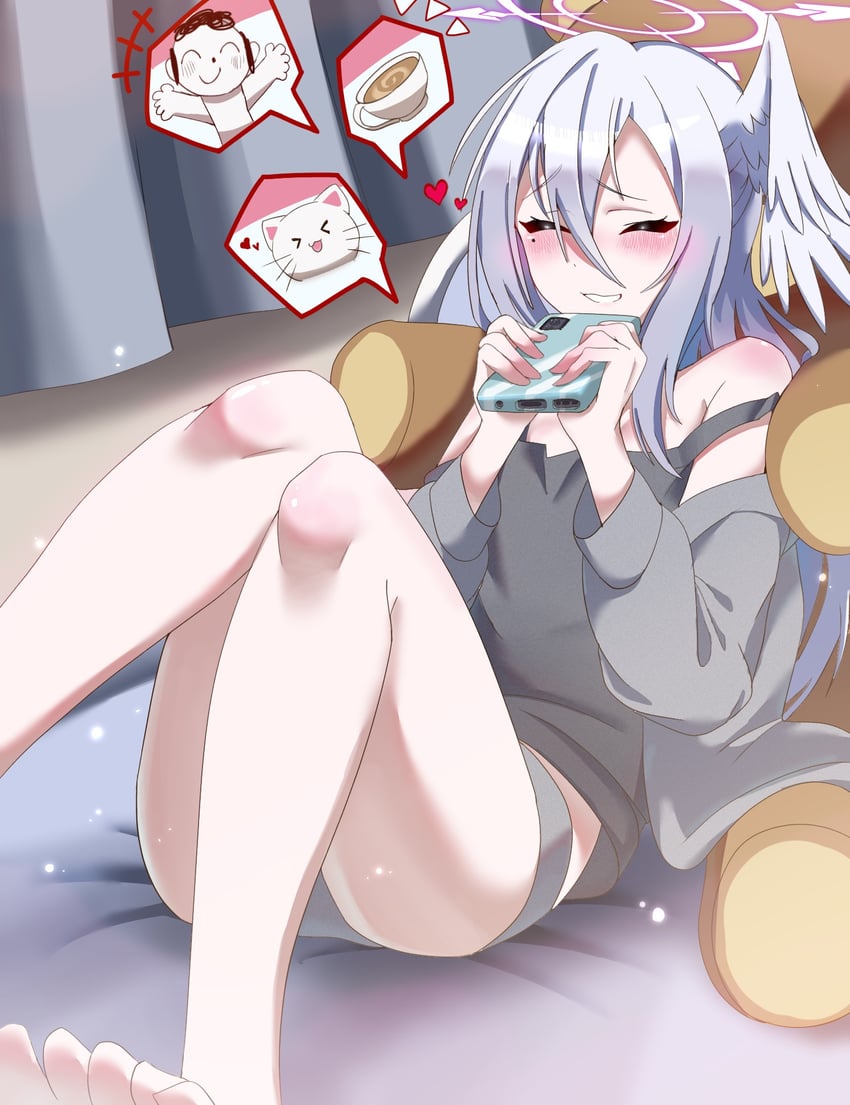 sensei, doodle sensei, and suzumi (blue archive) drawn by nyagama