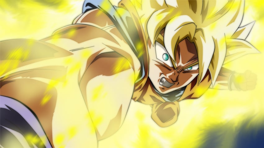 son goku (dragon ball and 1 more) drawn by el-maky-z