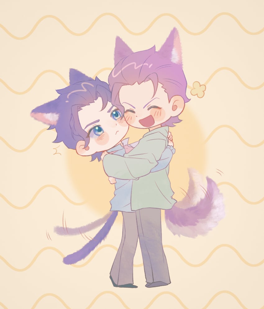 barok van zieks and klint van zieks (ace attorney and 1 more) drawn by kaze_(yznyttdgs)
