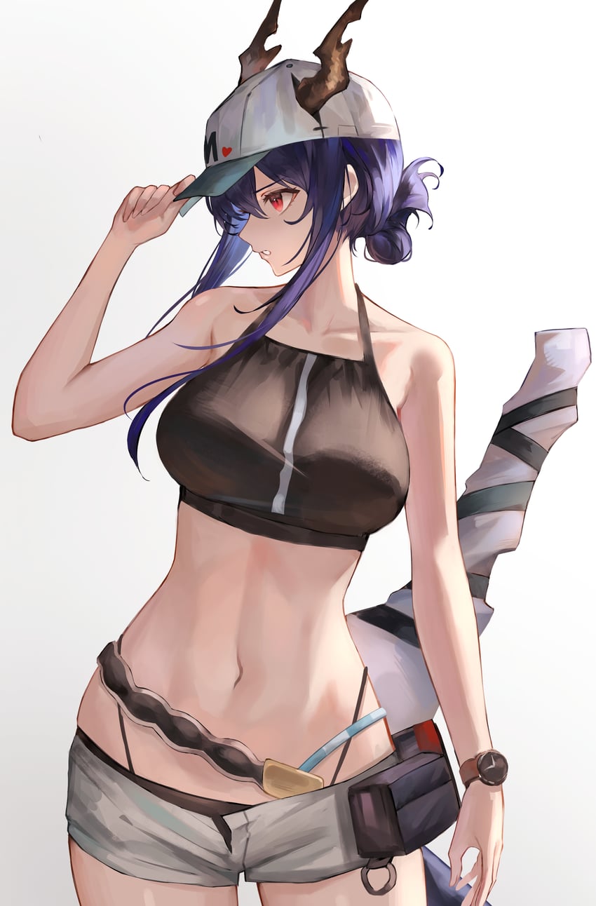 ch'en and female tourist c (arknights) drawn by puranetto_(vjun4748)