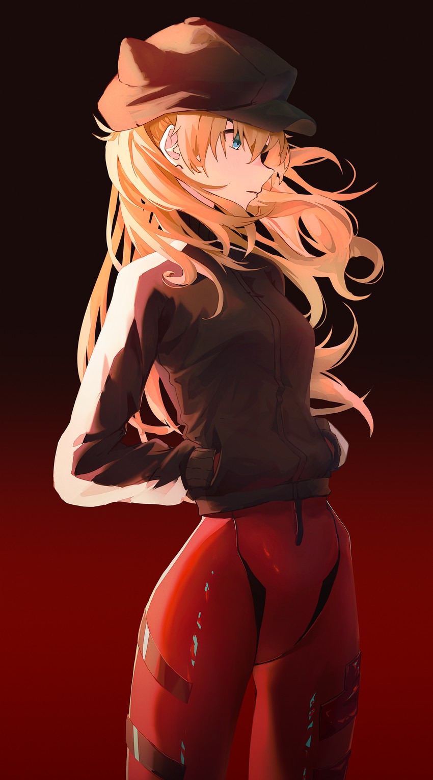 souryuu asuka langley (neon genesis evangelion and 1 more) drawn by huhi_(huhi_1211)