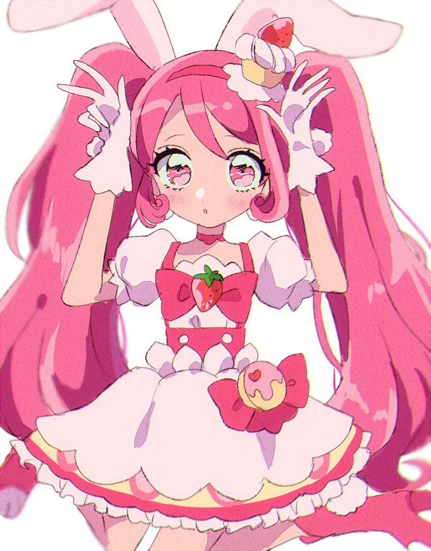 usami ichika and cure whip (precure and 1 more) drawn by mizumi_(mizmi)