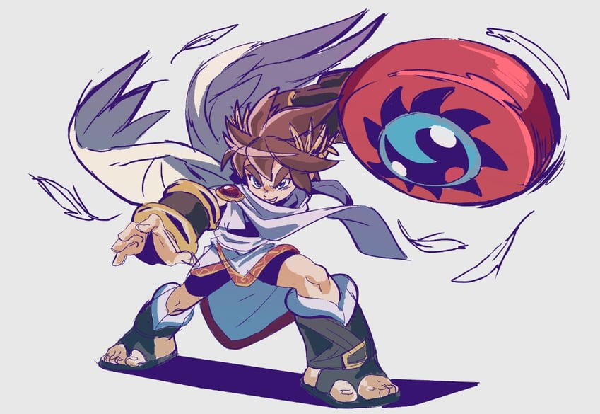 pit (kid icarus and 1 more) drawn by robin_(robeans_art)