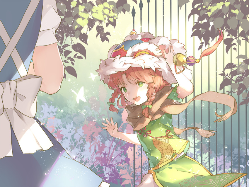 izayoi sakuya and hong meiling (touhou) drawn by reeh_(yukuri130)
