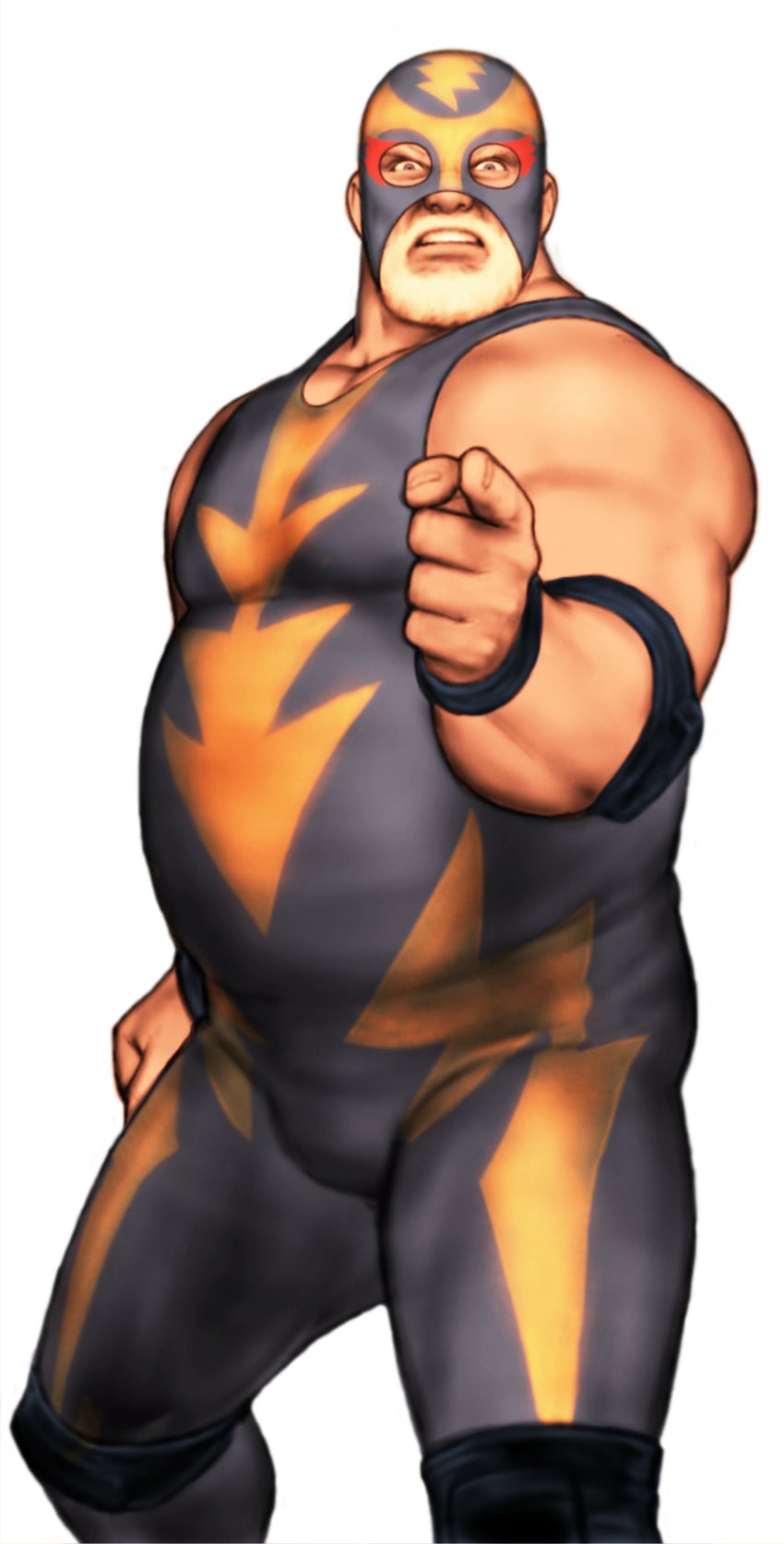 raiden (fatal fury and 1 more) drawn by mori_toshiaki