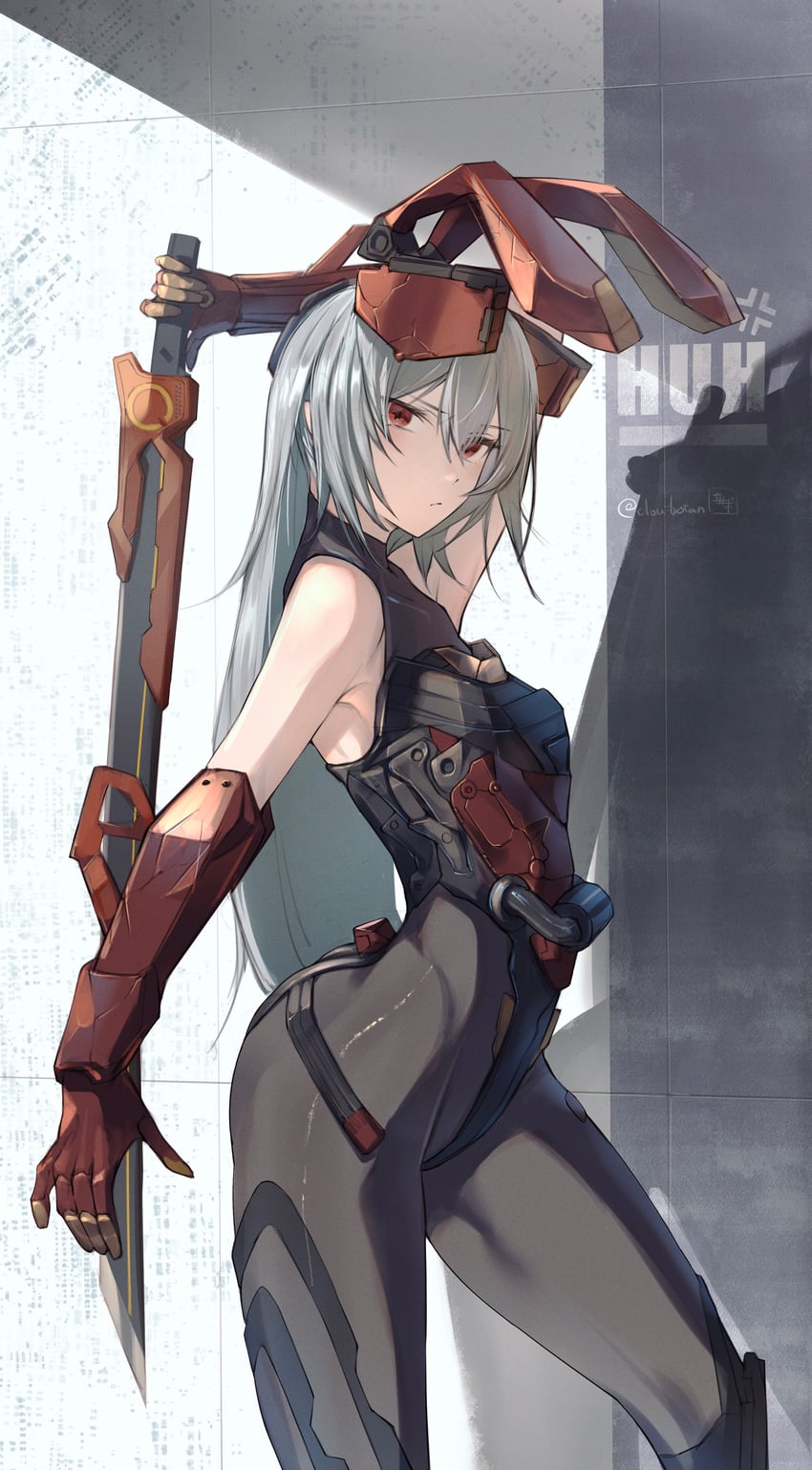 krolik (girls' frontline and 1 more) drawn by douibotan