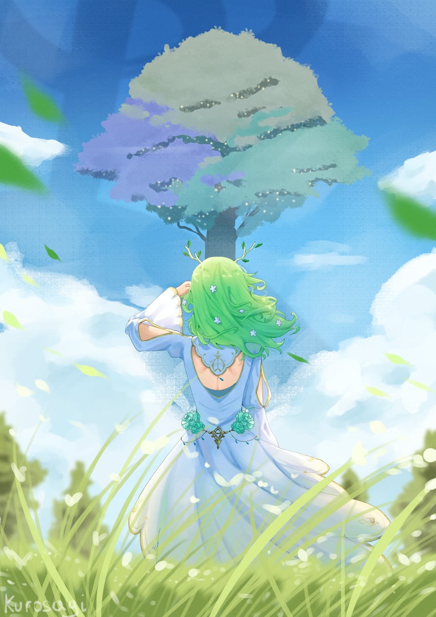 ceres fauna (hololive and 1 more) drawn by pyrokuro