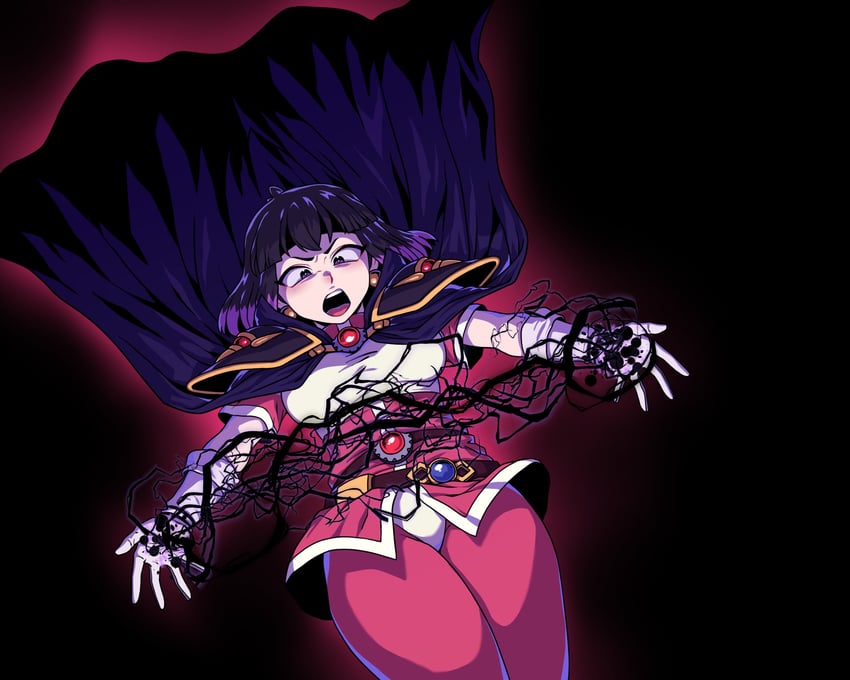 lina inverse and kaisa (slayers and 1 more) drawn by black_giraffe
