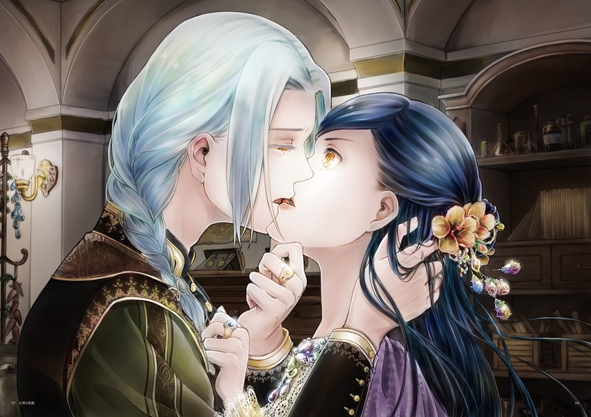 myne and ferdinand (honzuki no gekokujou) drawn by seki_rice