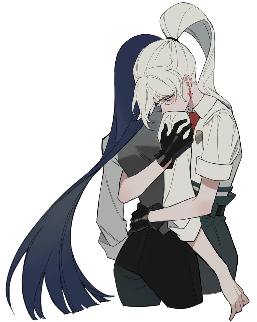 kiana kaslana and raiden mei (honkai and 1 more) drawn by songqi53060837