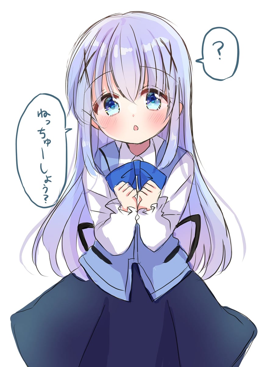 kafuu chino (gochuumon wa usagi desu ka?) drawn by nanami_ayane_(kusunoki5050)