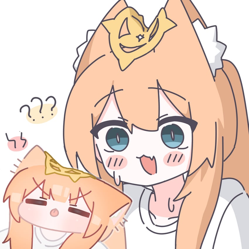 mari and off mode mari (blue archive) drawn by horuhara