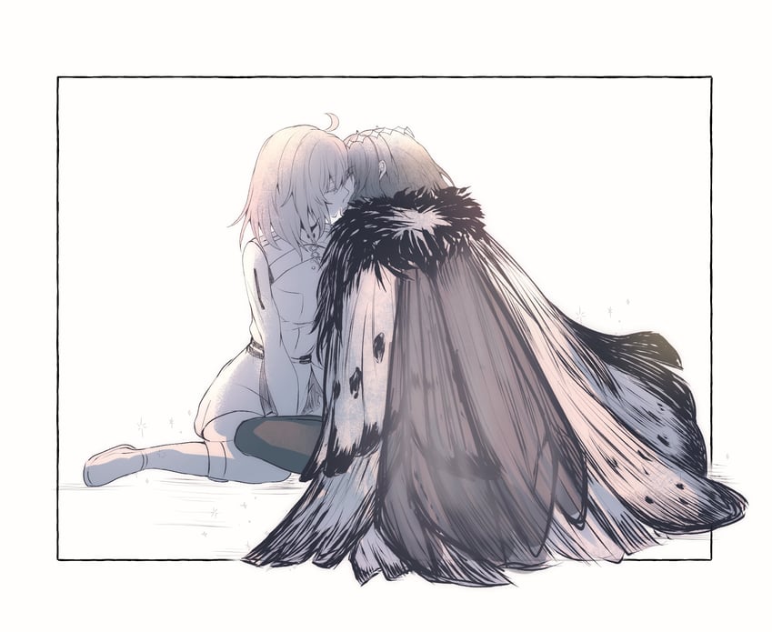 fujimaru ritsuka and oberon (fate and 1 more) drawn by tsu_bakimrro