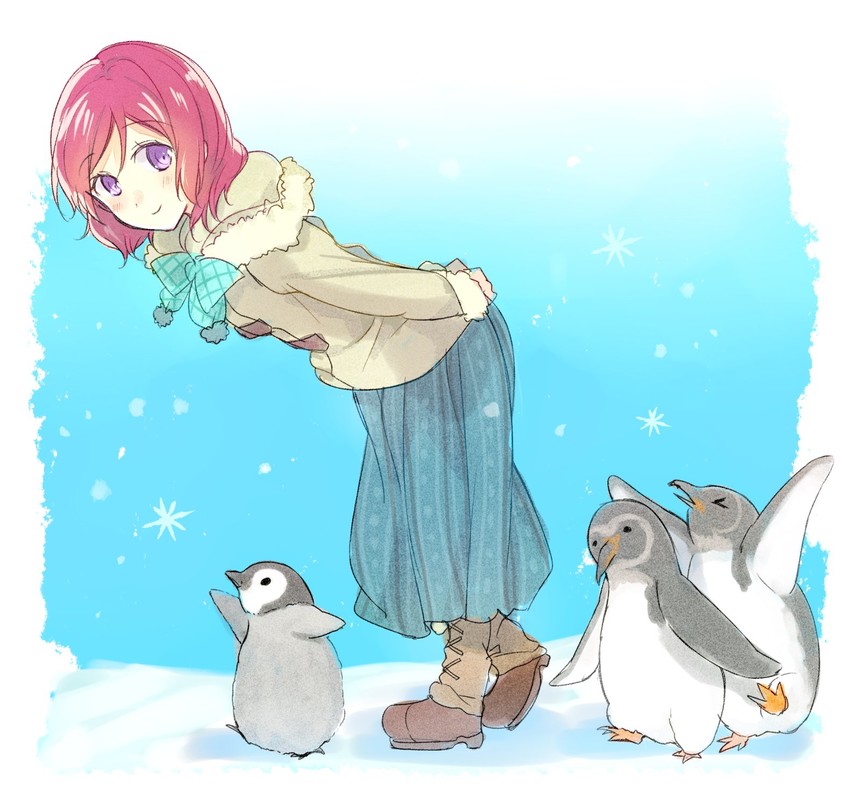 nishikino maki (love live! and 1 more) drawn by kakizato