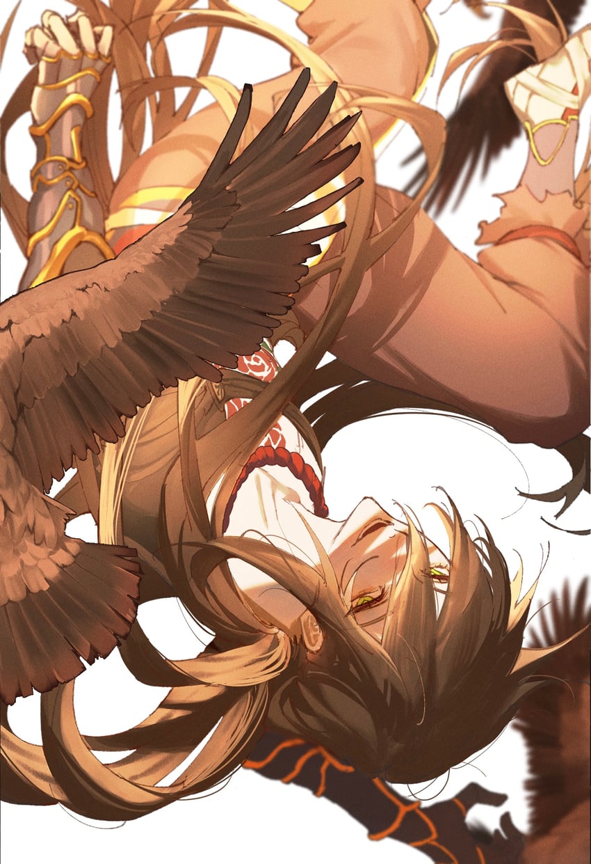 yan qing (fate and 1 more) drawn by zuraa_(naunau_seijin)