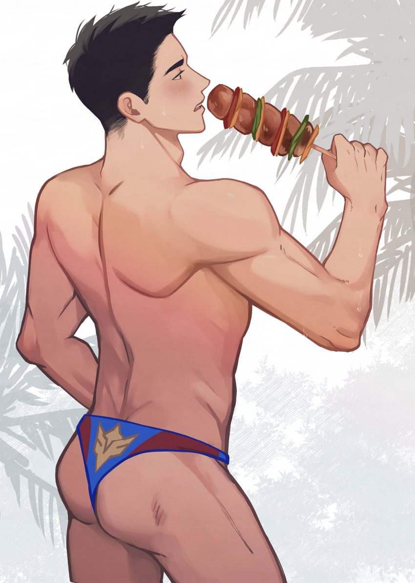 ao isami (yuuki bakuhatsu bang bravern) drawn by haruri_fbje