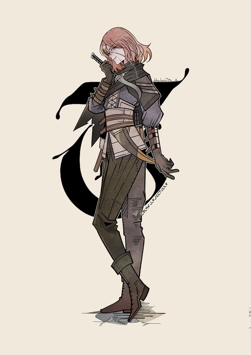 tarnished (original and 1 more) drawn by herheim