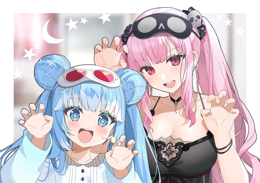 mori calliope and kobo kanaeru (hololive and 2 more) drawn by kurot