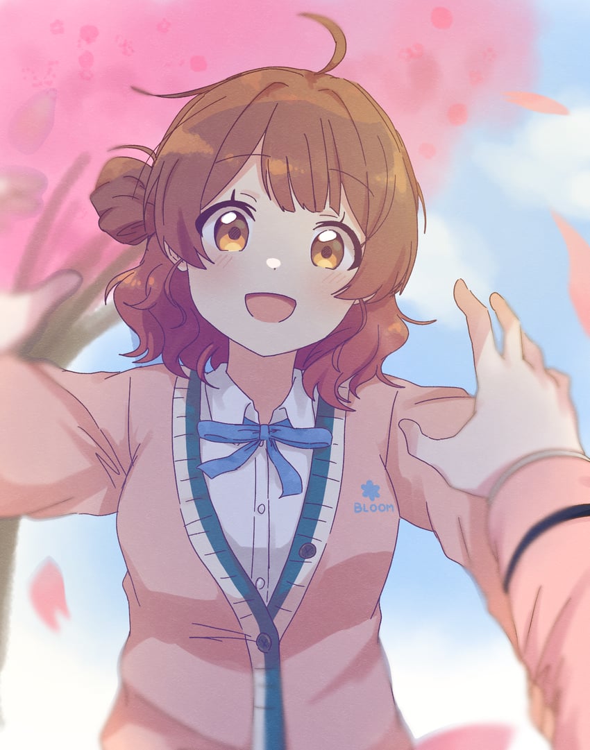 hanami ume and hanami saki (idolmaster and 1 more) drawn by hutaba