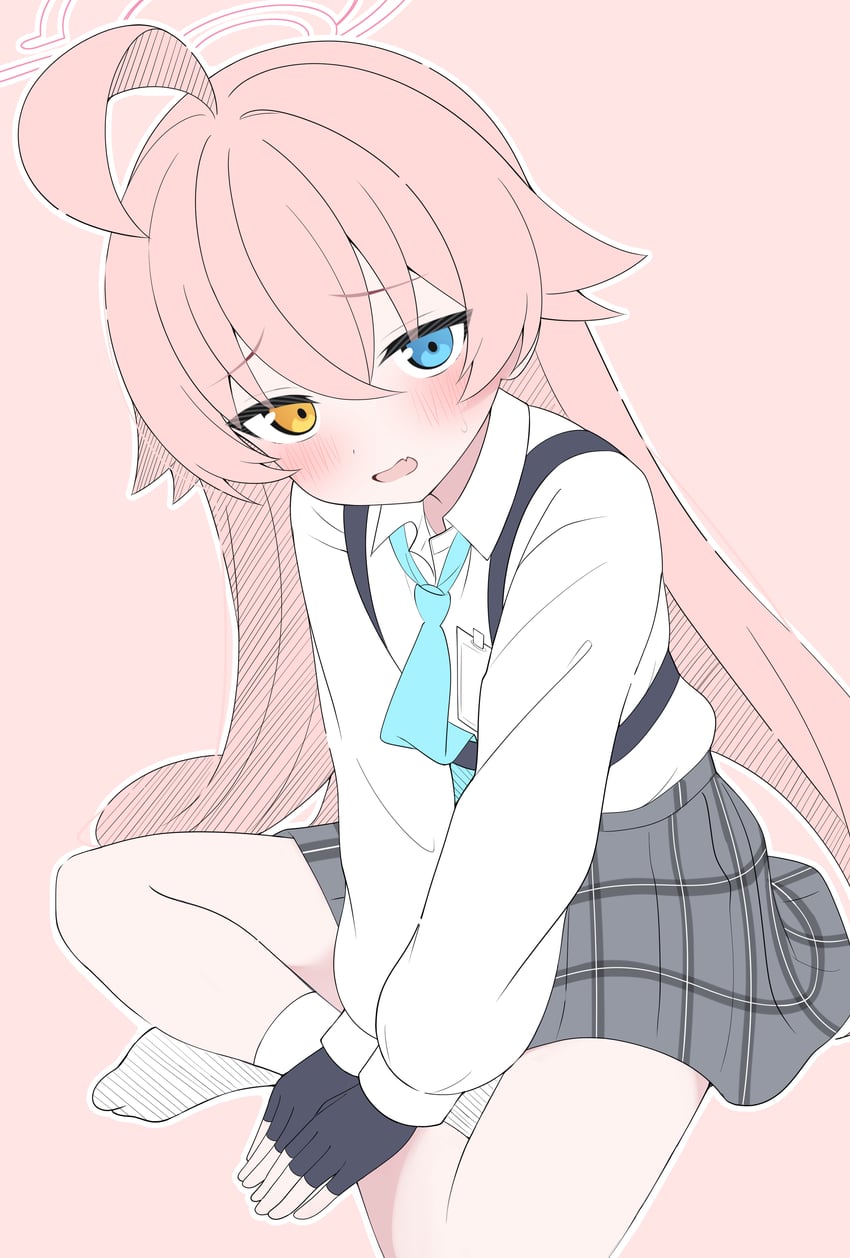 hoshino (blue archive) drawn by mistel_(sukebemistel)