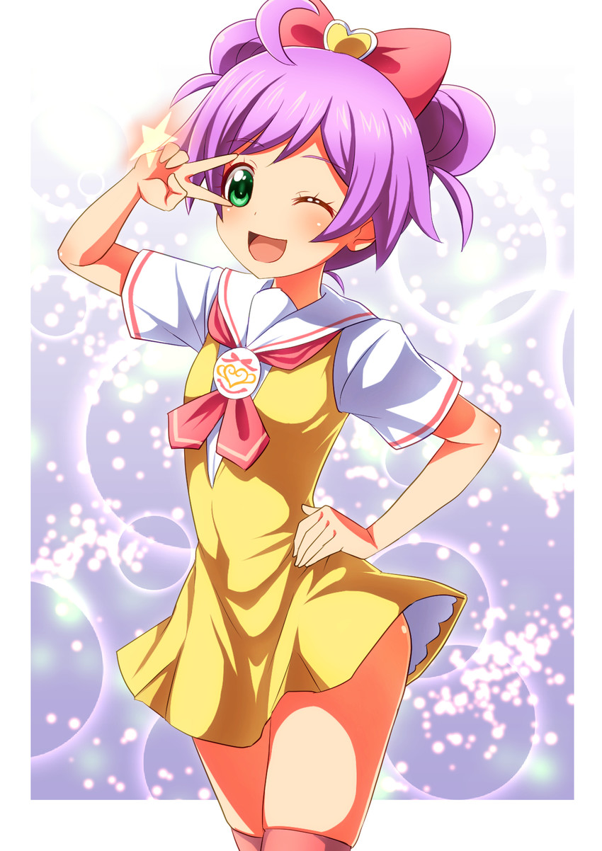 manaka laala (pretty series and 1 more) drawn by rokko