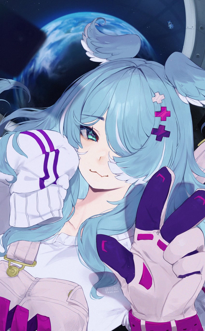 elira pendora (nijisanji and 1 more) drawn by terupancake