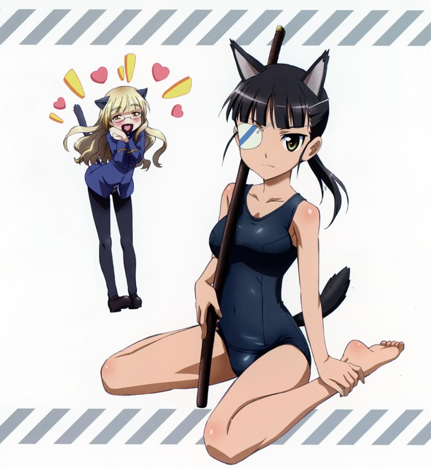 perrine h. clostermann and sakamoto mio (world witches series and 1 more)