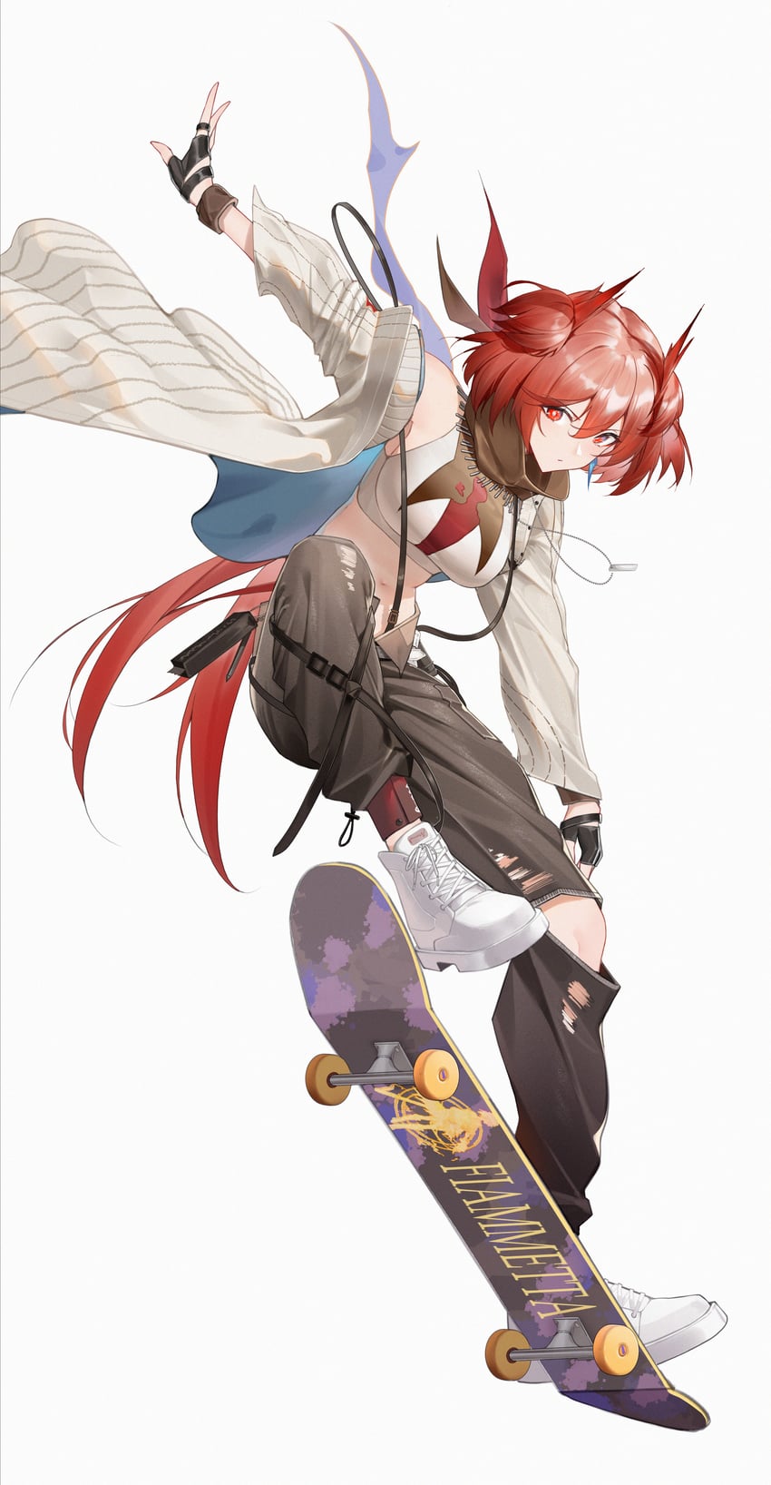 fiammetta (arknights and 1 more) drawn by live_(mfwa7572)