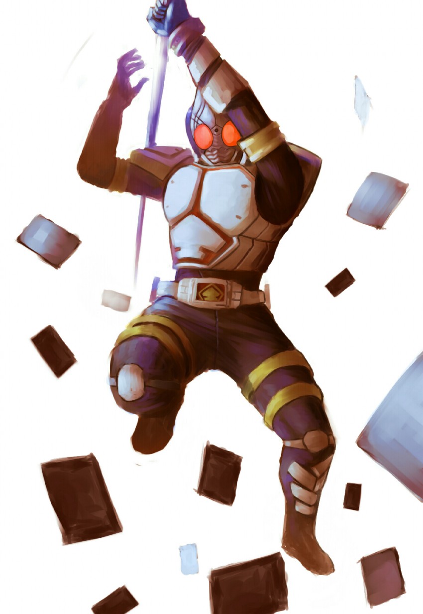 kamen rider blade (kamen rider and 1 more) drawn by lamchunhin