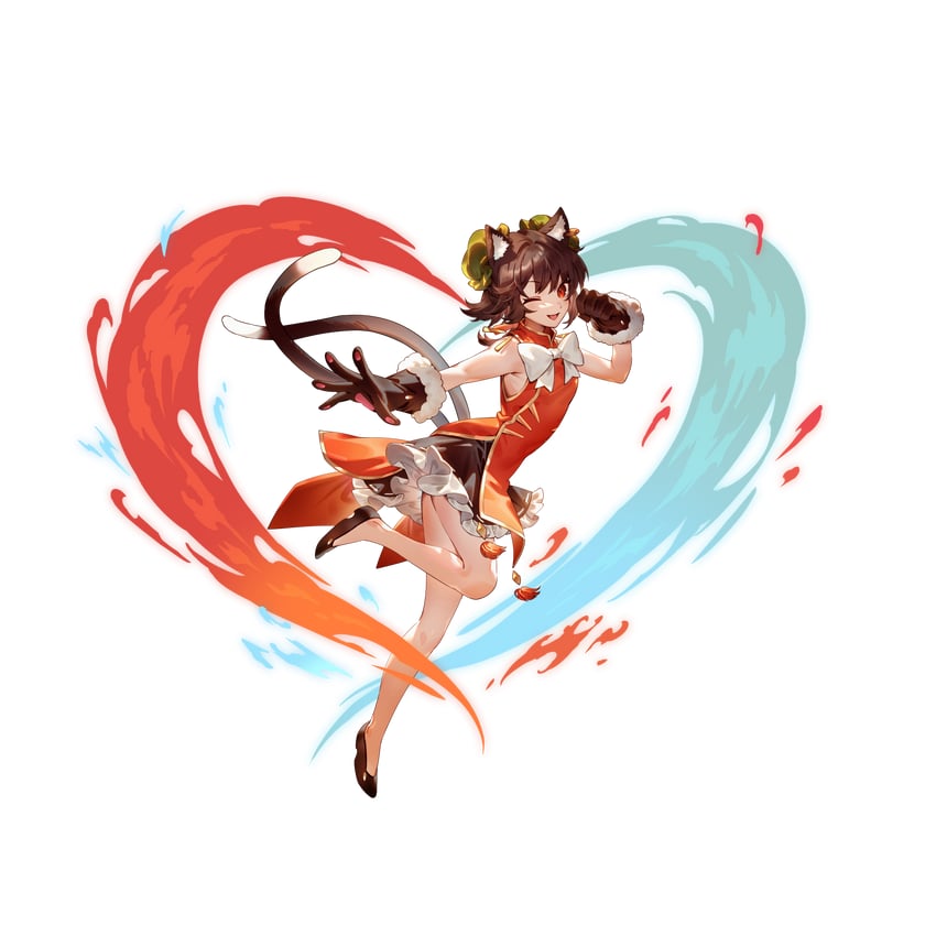 chen (touhou and 1 more) drawn by u_u_zan