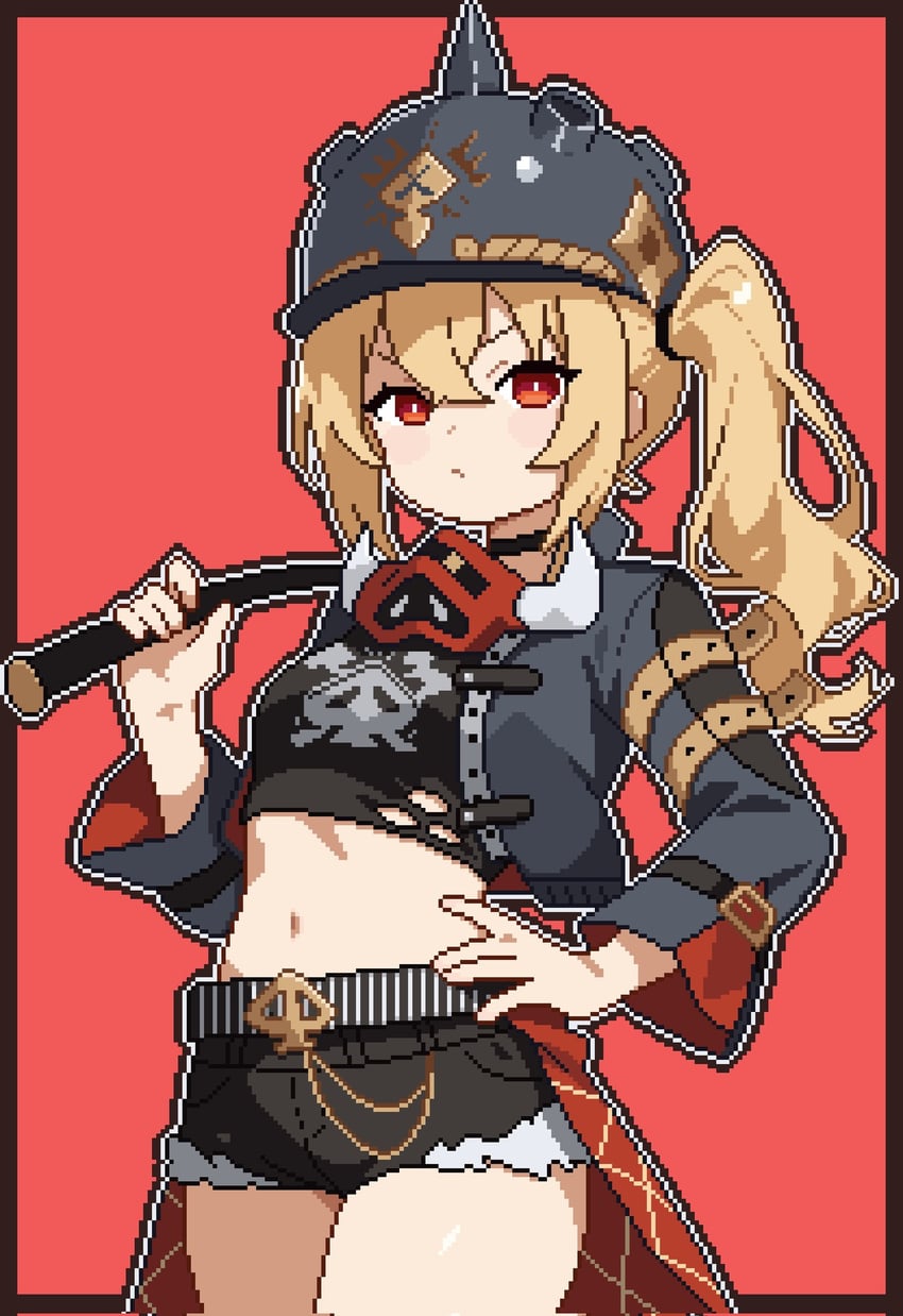 luciana de montefio (zenless zone zero) drawn by loblob_art
