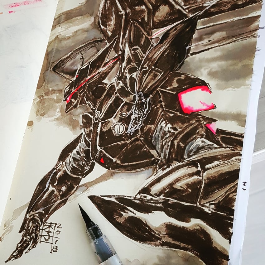 type j-9 griffon (kidou keisatsu patlabor) drawn by mar-c!