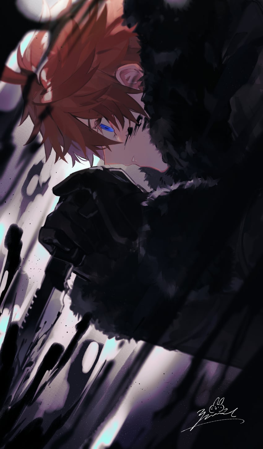 tartaglia (genshin impact) drawn by zoo_min