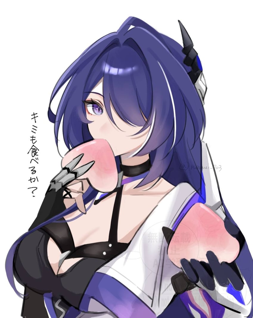 acheron (honkai and 1 more) drawn by memi_58