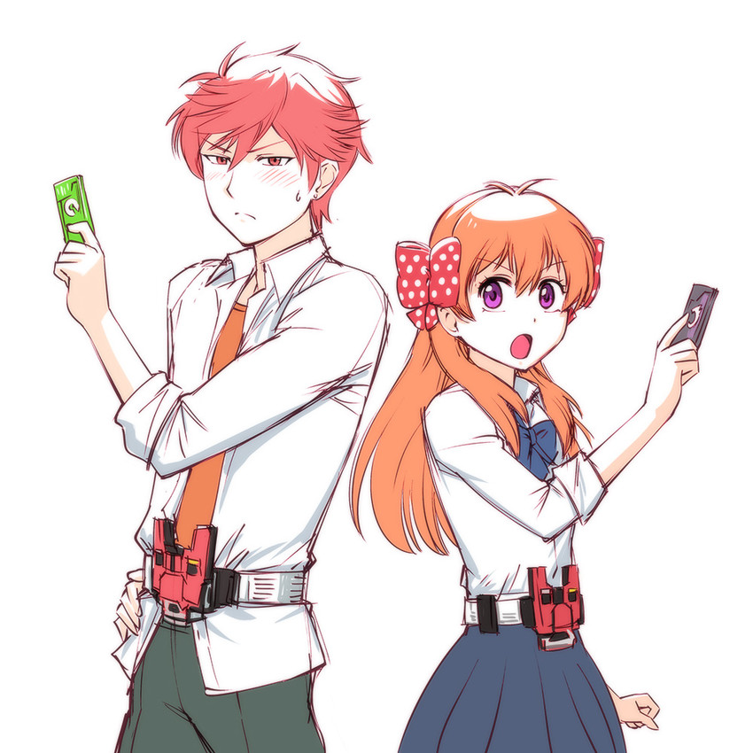 sakura chiyo and mikoshiba mikoto (kamen rider and 2 more) drawn by ueyama_michirou