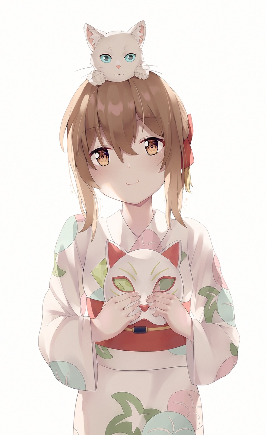 sasaki miyo and taro (nakitai watashi wa neko wo kaburu) drawn by aimh