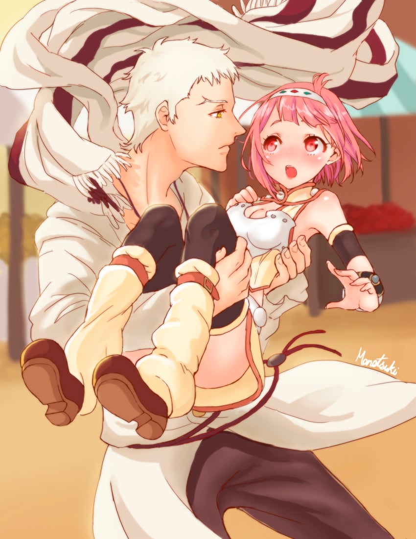 nina dragnot and charioce xvii (shingeki no bahamut and 1 more) drawn by monotsuki