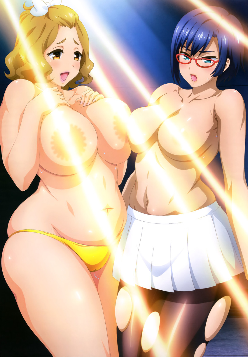 shigure kasumi and kouzuki momoko (nyantype and 2 more)