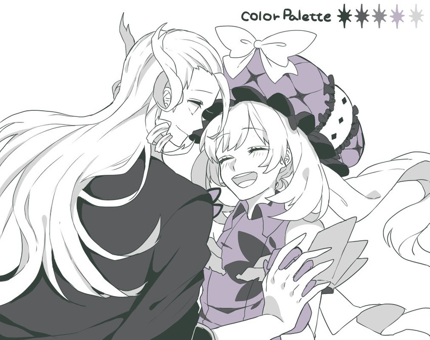 marie antoinette and wolfgang amadeus mozart (fate and 1 more) drawn by eiku