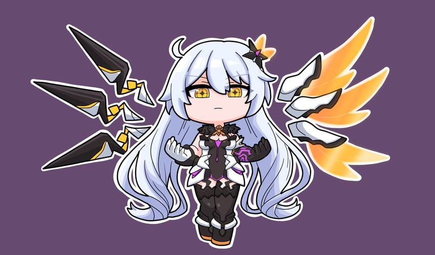 kiana kaslana (honkai and 1 more) drawn by mokkyo_(motkyo)