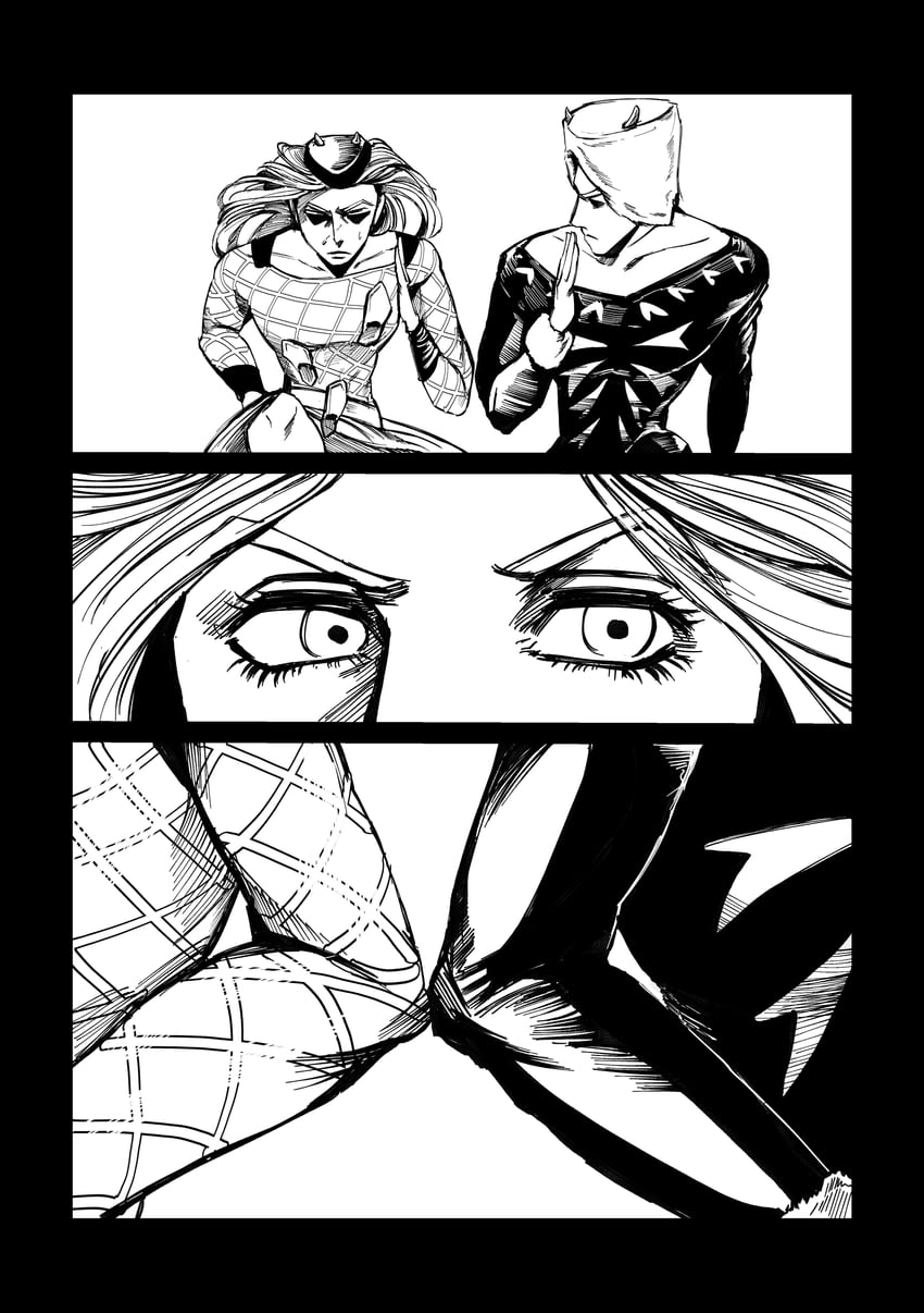 narciso anasui (jojo no kimyou na bouken and 1 more) drawn by kimeohandream