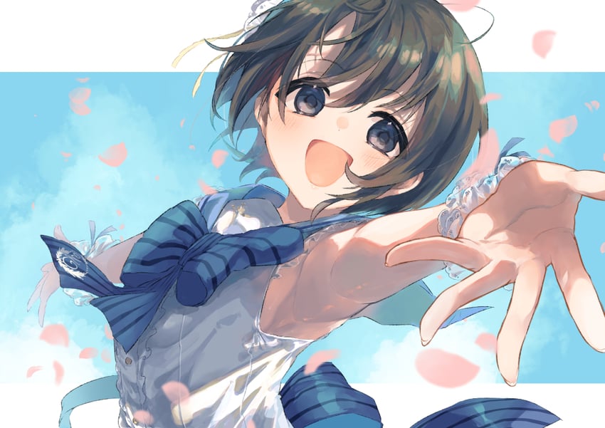 otokura yuuki (idolmaster and 1 more) drawn by eokiba