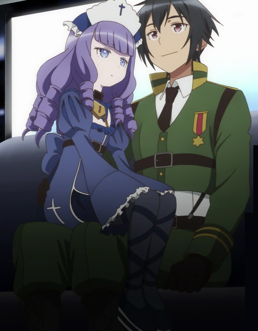 lapis lazuli and kusanagi takeru (taimadou gakuen 35 shiken shoutai)