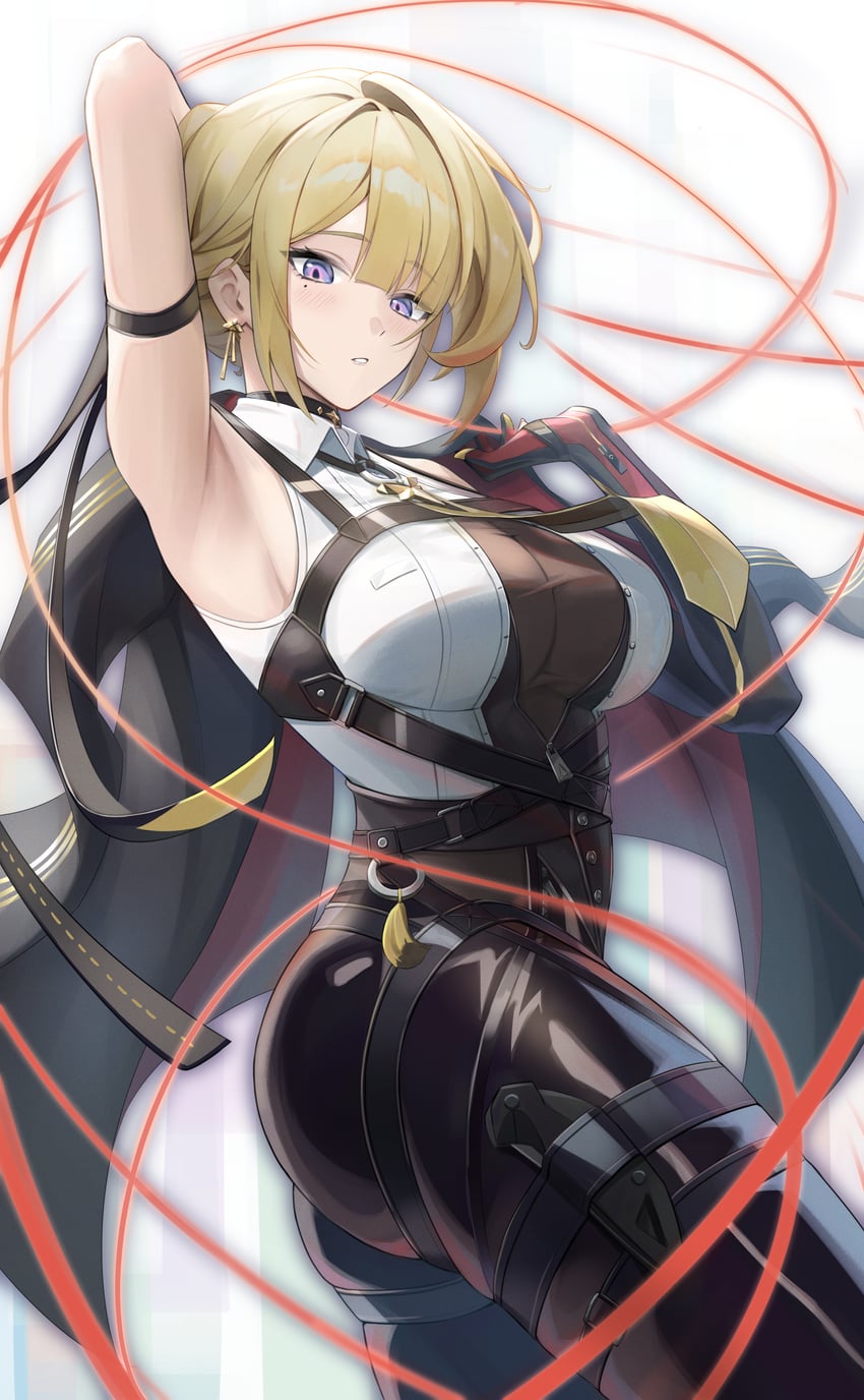 evelyn chevalier (zenless zone zero) drawn by dixo_(user_srff3835)