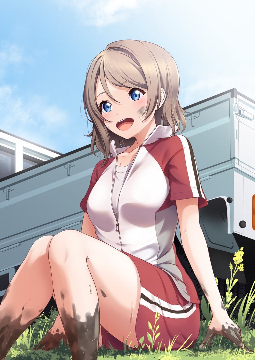 watanabe you (love live! and 1 more) drawn by amagi_(volfuji)