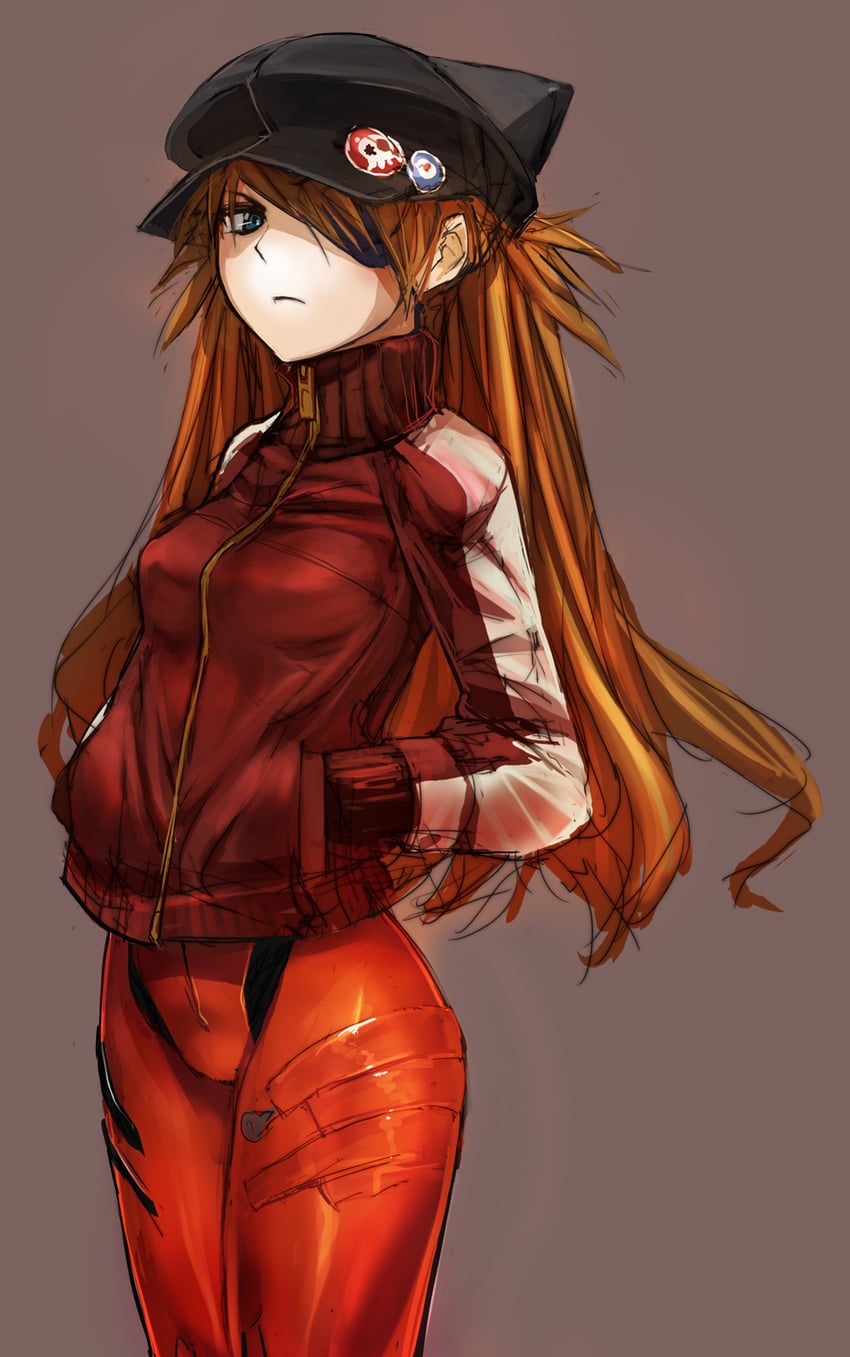 souryuu asuka langley (neon genesis evangelion and 2 more) drawn by taishi_(picchiridou)